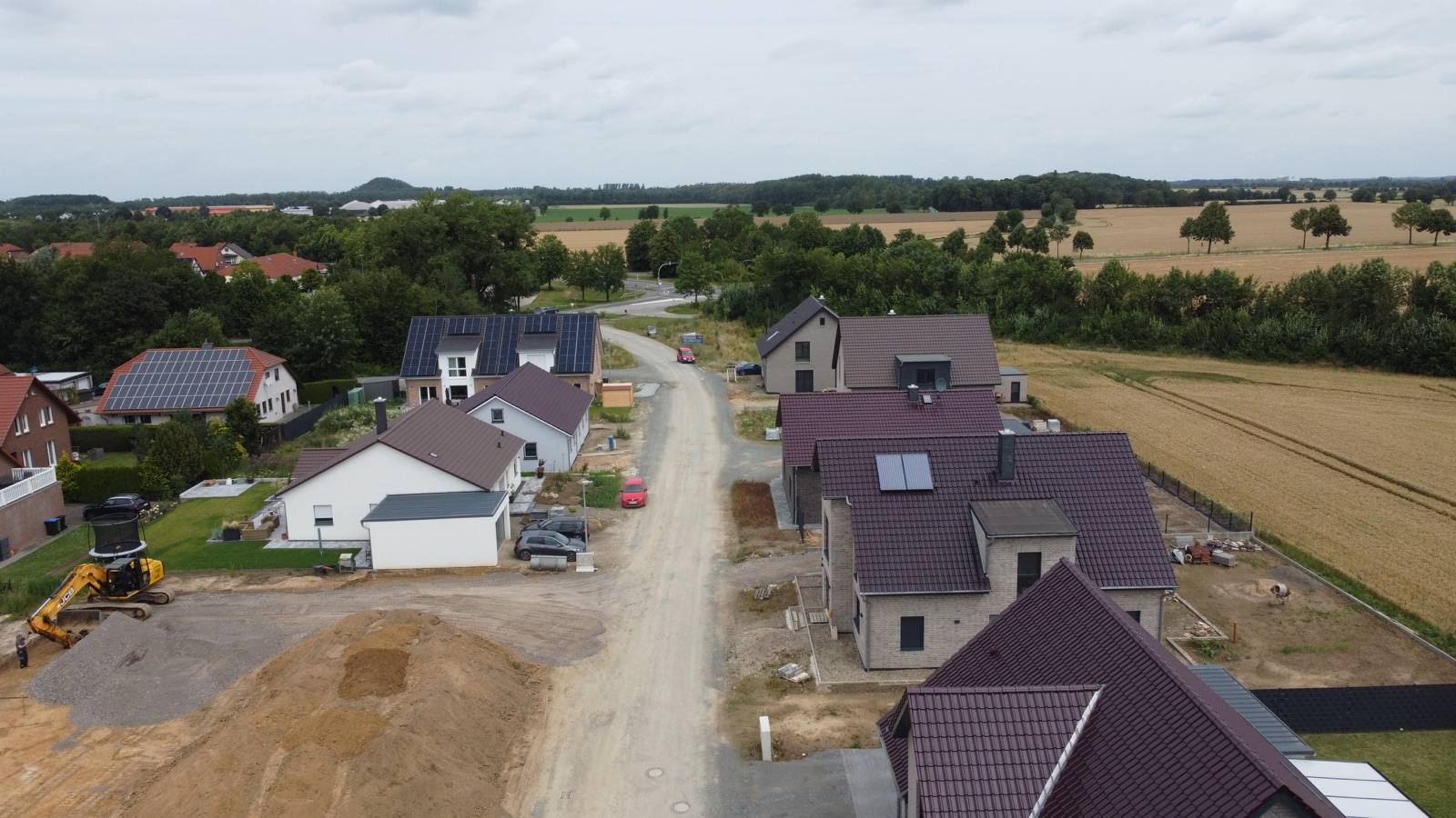 Baustellenfoto im Juli 2024 (Bild 3) – Mehrfamilienhaus Broistedt Ost, Broistedt