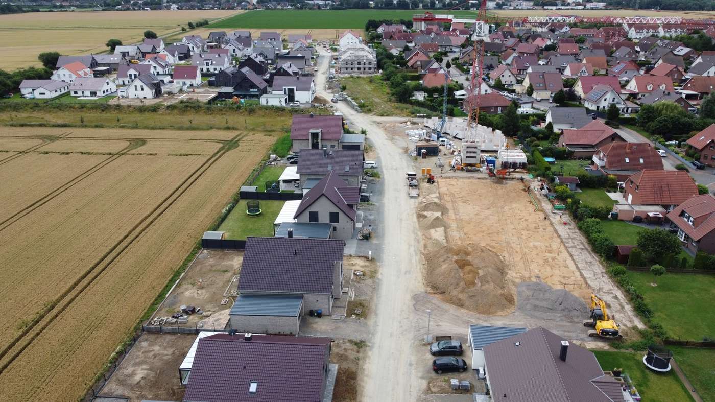 Baustellenfoto im Juli 2024 (Bild 4) – Mehrfamilienhaus Broistedt Ost, Broistedt