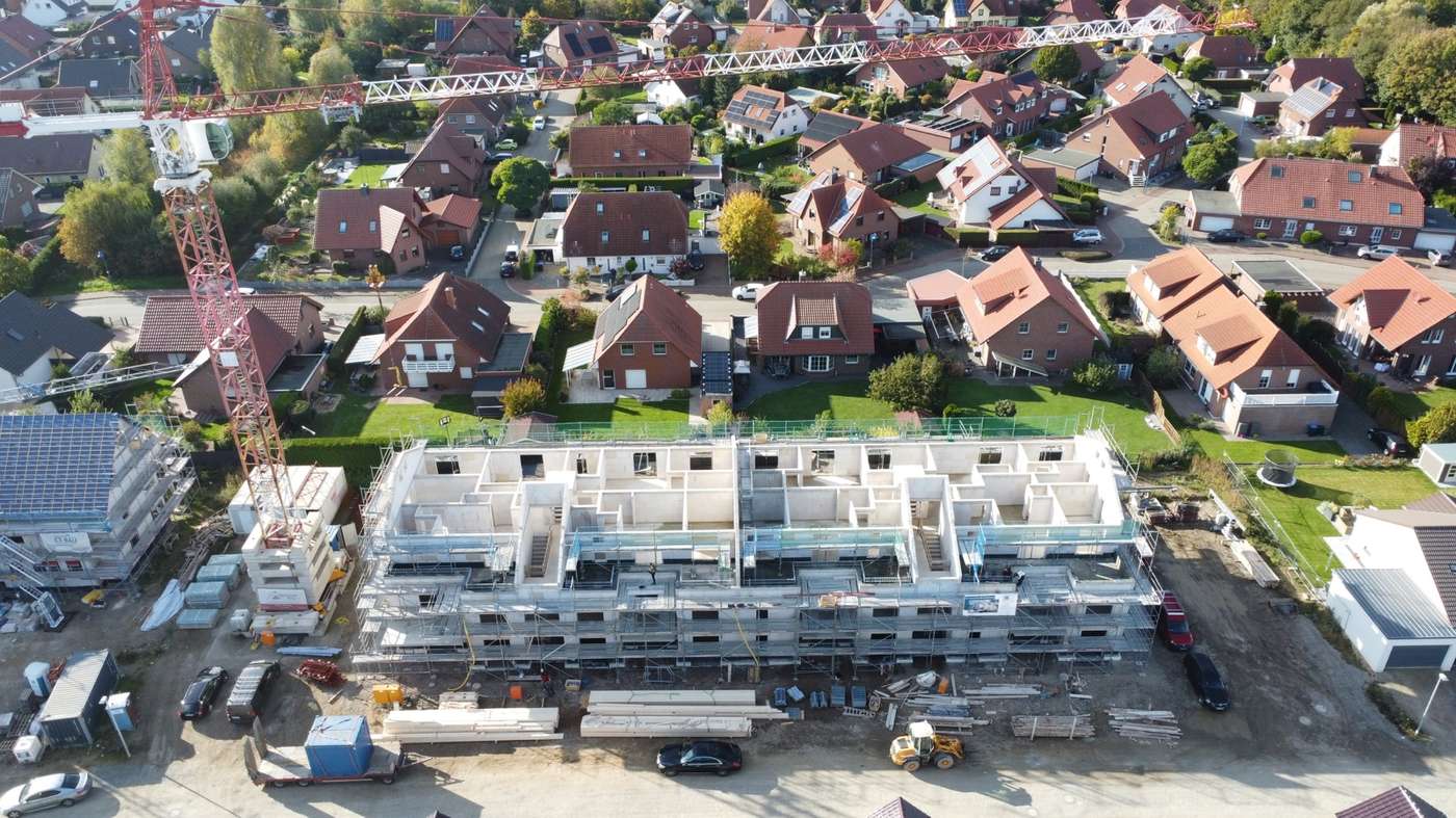 Baustellenfoto im Oktober 2024 (Bild 7) – Mehrfamilienhaus Broistedt Ost, Broistedt