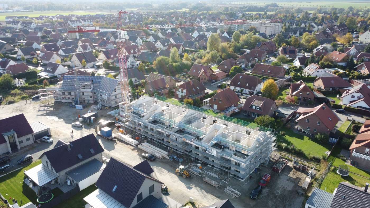 Baustellenfoto im Oktober 2024 (Bild 9) – Mehrfamilienhaus Broistedt Ost, Broistedt