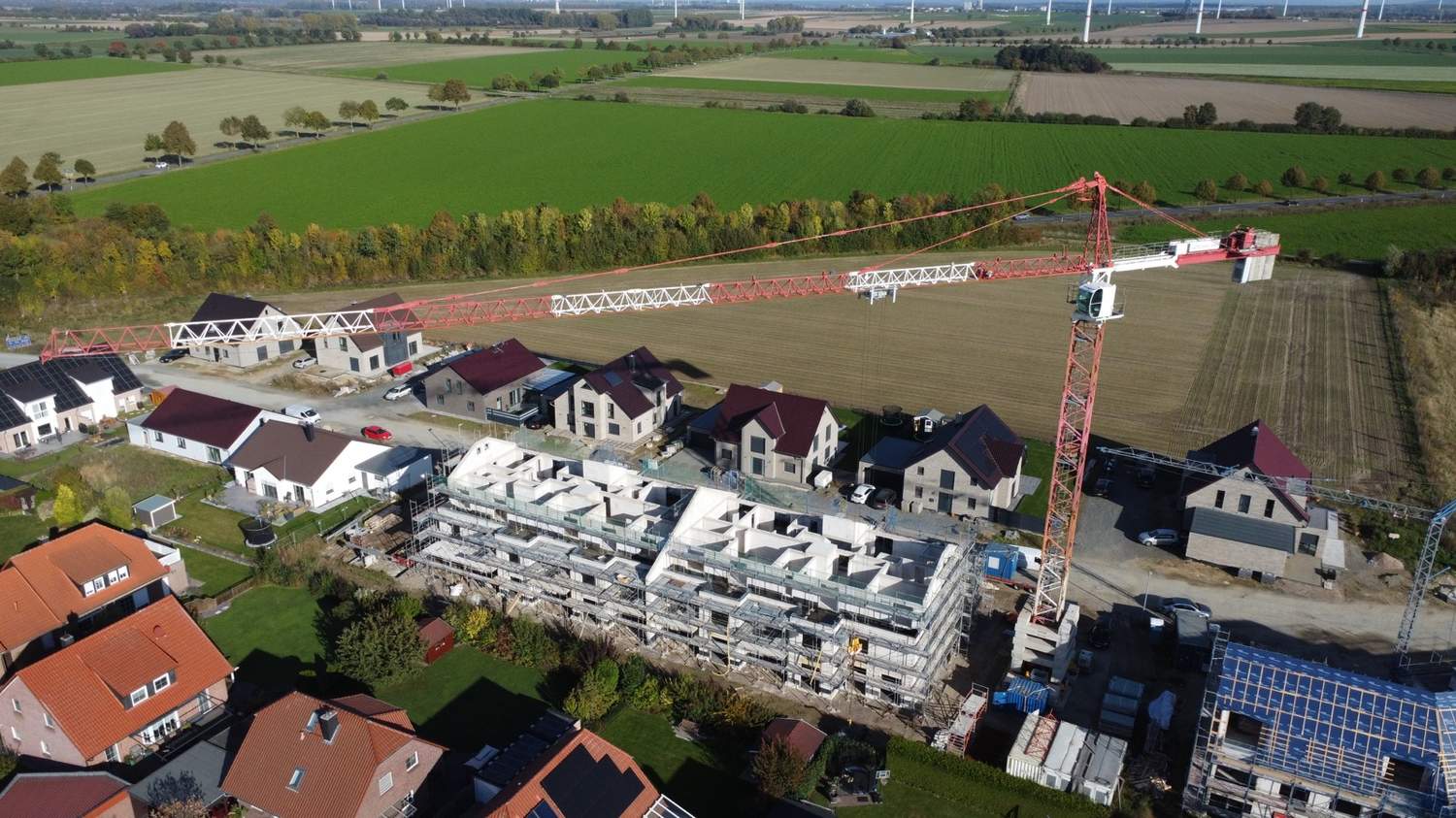 Baustellenfoto im Oktober 2024 (Bild 10) – Mehrfamilienhaus Broistedt Ost, Broistedt