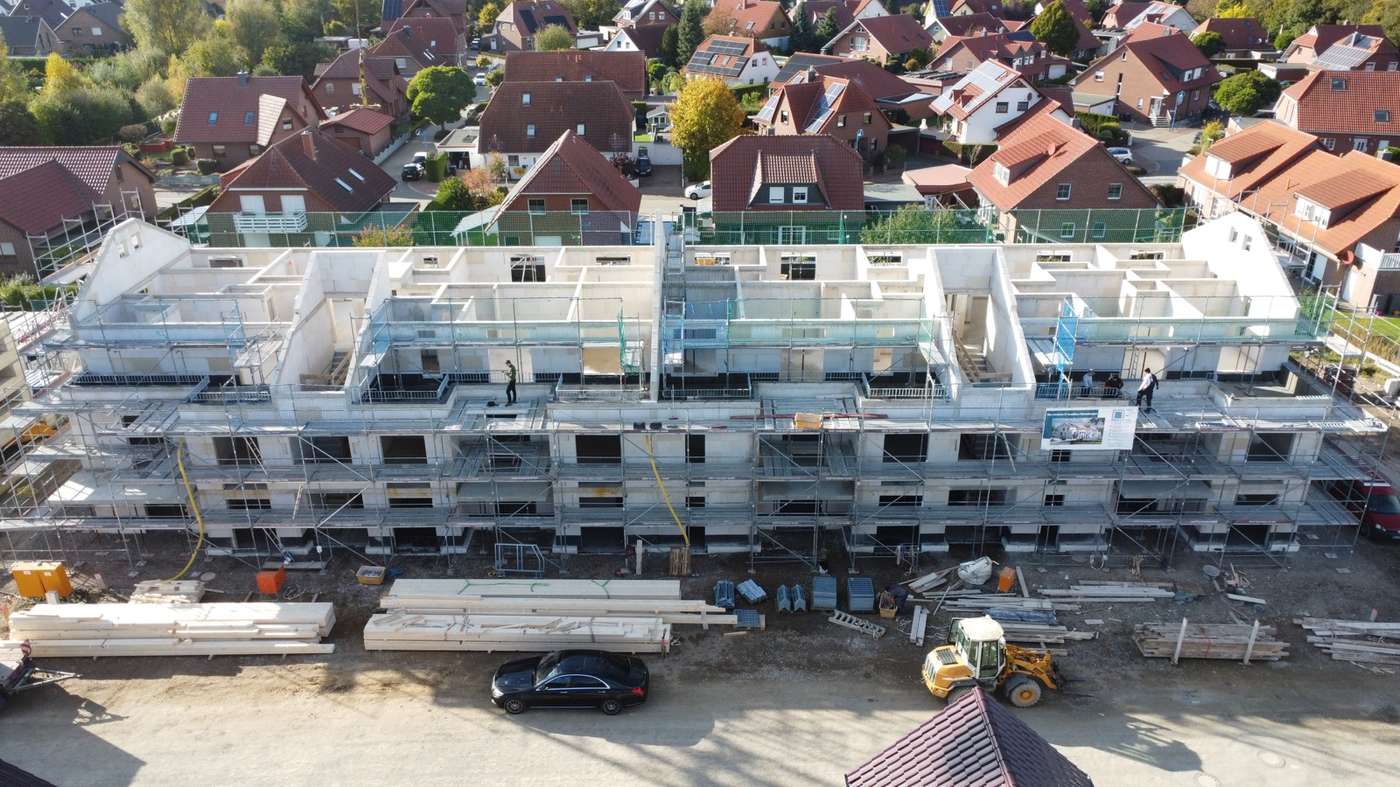 Baustellenfoto im Oktober 2024 (Bild 12) – Mehrfamilienhaus Broistedt Ost, Broistedt