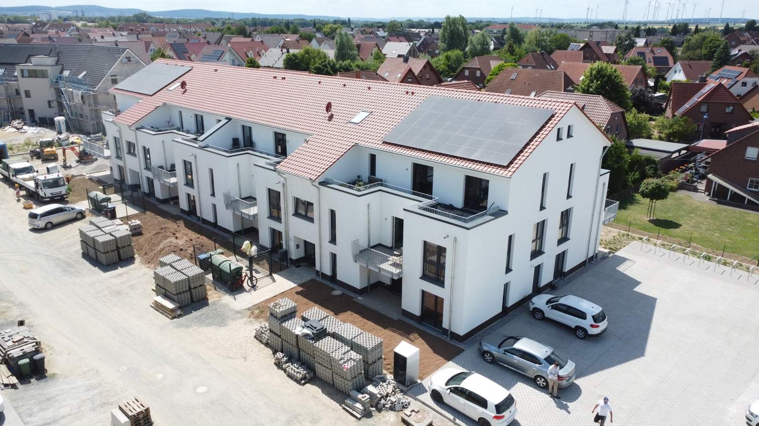 Baustellenfoto im Juni 2025 (Bild 17) – Mehrfamilienhaus Broistedt Ost, Broistedt