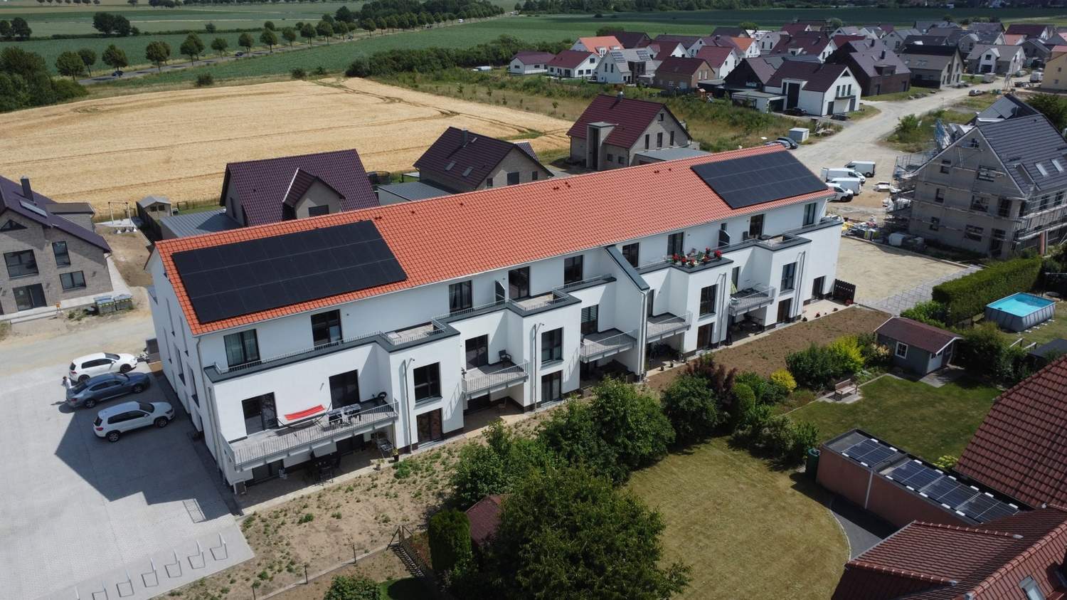 Baustellenfoto im Juni 2025 (Bild 18) – Mehrfamilienhaus Broistedt Ost, Broistedt
