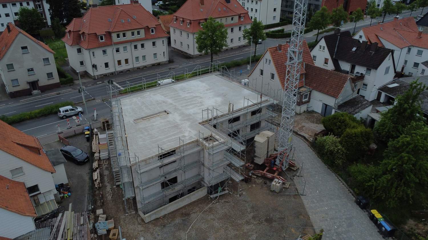 Baustellenfoto im Mai 2026 (Bild 4) – Wohnheim Kasseler Landstraße 96/98, Göttingen