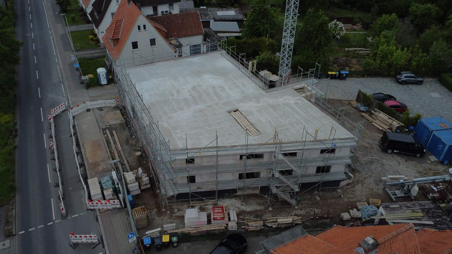 Baustellenfoto im Mai 2026 (Bild 5) – Wohnheim Kasseler Landstraße 96/98, Göttingen