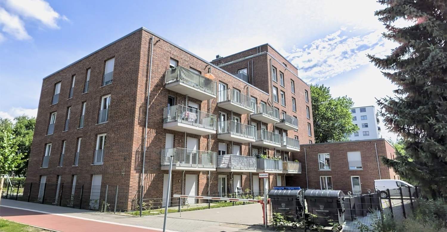 Außenansicht – Wohnungsbau Hamburg-Jenfeld, Hamburg