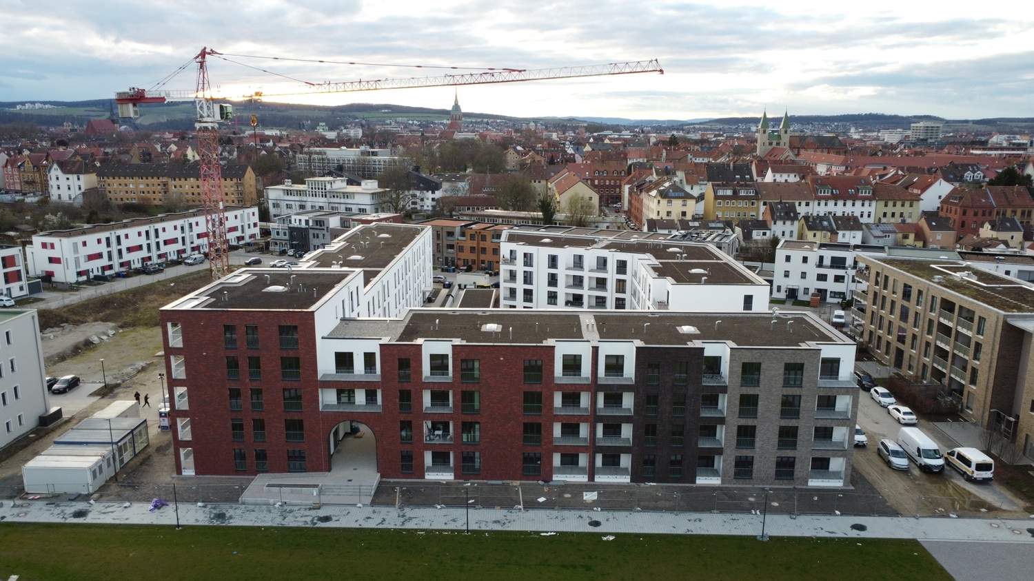 Luftaufnahme vom 25.02.2024 – Wohnanlage Hildesheim, Hildesheim (2)