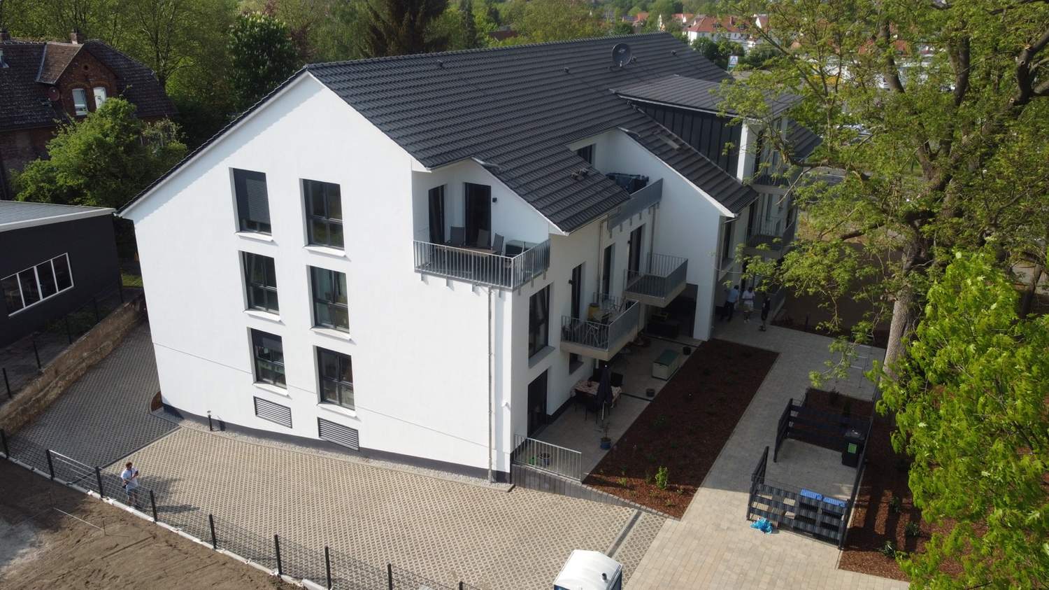 Luftaufnahme – Mehrfamilienhaus Northeim, Northeim